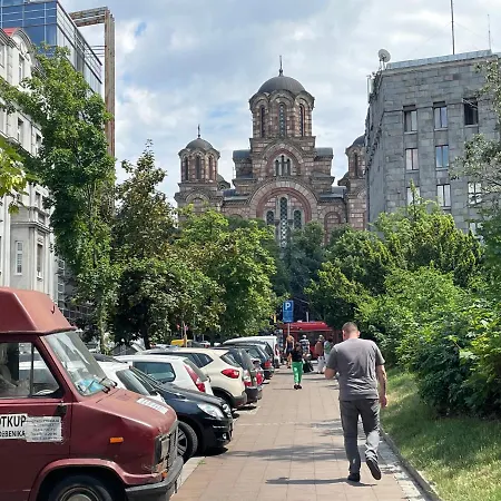 Modern Lux W Inside Parking 5 Min From Skadarlija, Republic Sqre Apartment