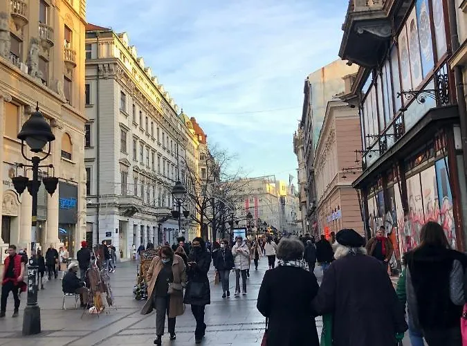 Modern Lux W Inside Parking 5 Min From Skadarlija, Republic Sqre דירה